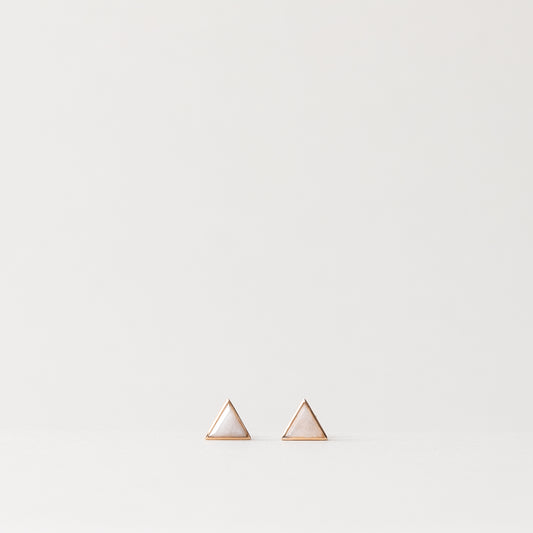 CHARMED TRILLION LAVENDER JADE STUD EARRINGS