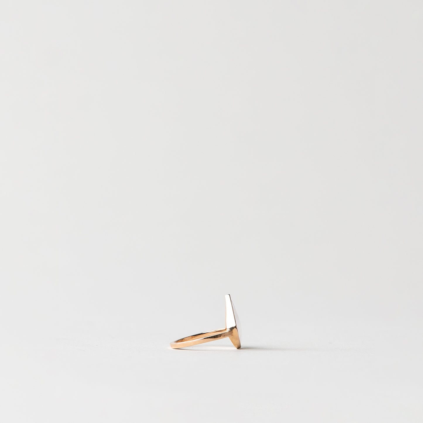 CHARMED PEAR LAVENDER JADE RING